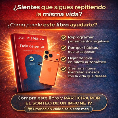 ✨ Deja de ser tú | El libro que transforma tu mente y tu vida 🚚 Envío Gratis