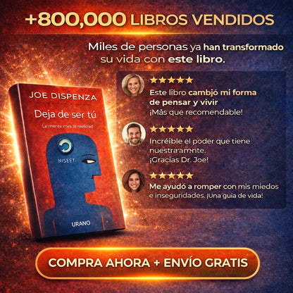 ✨ Deja de ser tú | El libro que transforma tu mente y tu vida 🚚 Envío Gratis