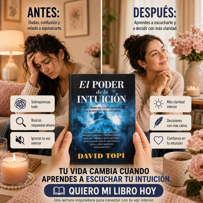 El Poder de la Intuición + 🎁📘 Incluye E-book Gratis, 2 Separadores y 1 Resaltador