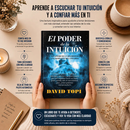 El Poder de la Intuición + 🎁📘 Incluye E-book Gratis, 2 Separadores y 1 Resaltador