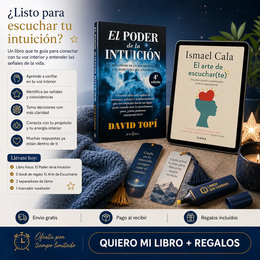 El Poder de la Intuición + 🎁📘 Incluye E-book Gratis, 2 Separadores y 1 Resaltador