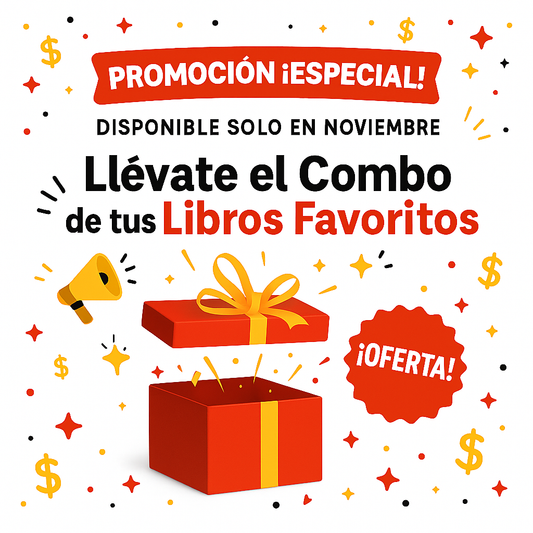 🔥 ¡Remate de Combos Literarios! 📚 Aprovecha las últimas unidades de tus libros favoritos con descuentos irresistibles 😱 Paga 1 lleva 2