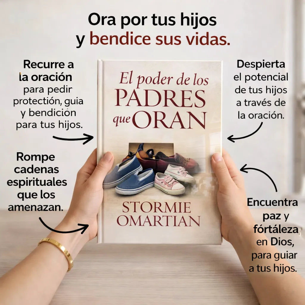 El mayor acto de amor por tus hijos es orar por ellos 🙏 Libro físico + 🎁 EBOOK + 🔖 Separadores + 🖊️ Resaltador
