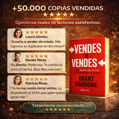 Vendes o Vendes 💥 Aprende a vender sin miedo 🎧 Audiolibro Hábitos Atómicos REGALO + 🚚 Envío Gratis