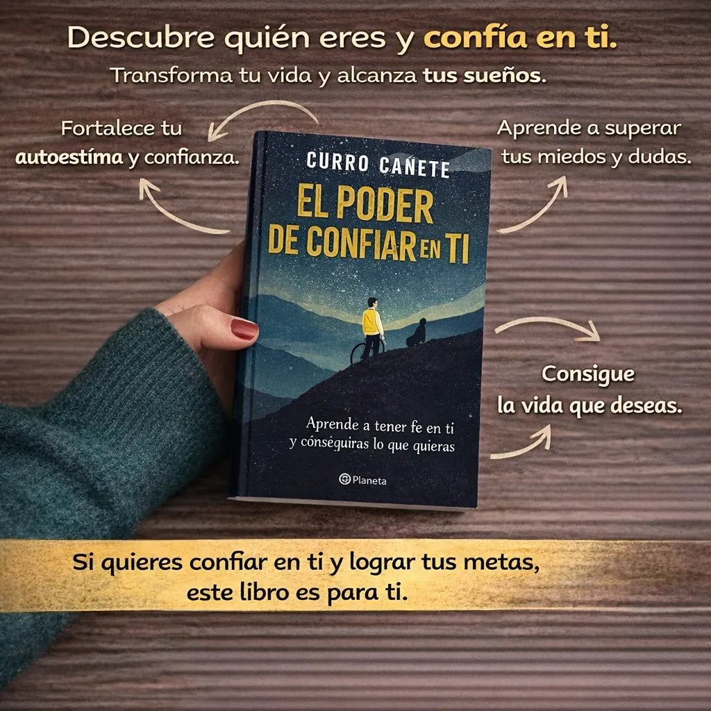 📘 Libro El poder de confiar en ti + 🎧 Audiolibro + 🔖 2 Separadores + 🖍 Resaltador Gratis