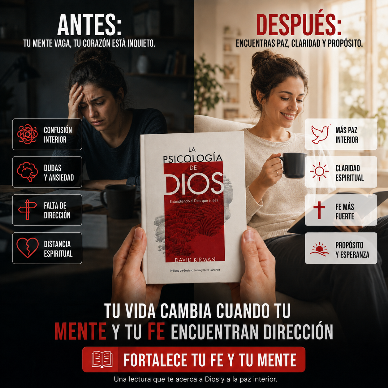 ✨ La Psicología de Dios + 2 E-books de Regalo 🙏📚 | Incluye 2 Separadores + 1 Resaltado