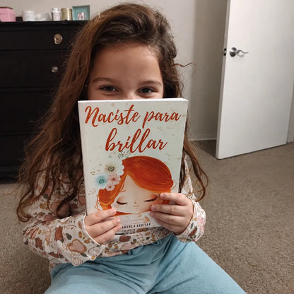 Naciste para Brillar 💕 Libro físico + E-book 🎁 + 2 Separadores 🔖 + Resaltador + Cartilla para colorear 🖍️