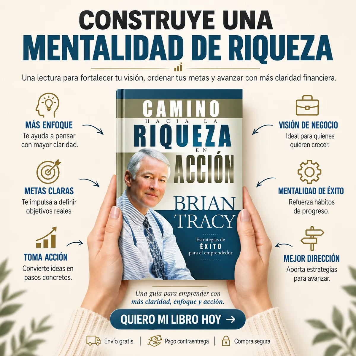 📘💰 Camino hacia la Riqueza en Acción + E-book El Poder de la Disciplina 🎁 | 2 Separadores + 1 Resaltador GRATIS 🚚✨