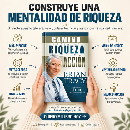 📘💰 Camino hacia la Riqueza en Acción + E-book El Poder de la Disciplina 🎁 | 2 Separadores + 1 Resaltador GRATIS 🚚✨
