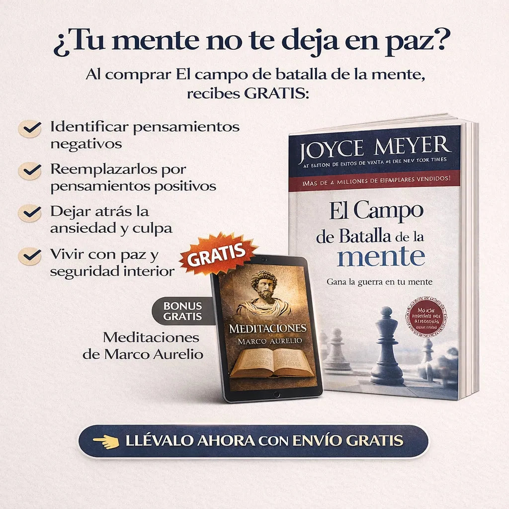 📘🧠 El Campo de Batalla de la Mente + E-BOOK Meditaciones GRATIS 🎁📖