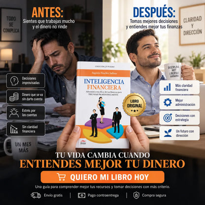 💰📘 INTELIGENCIA FINANCIERA  📕 El Folleto del Millonario de REGALO 🎁 + 2 Separadores 🔖 + 1 Resaltador 🖍️ | Envío Gratis 🚚**