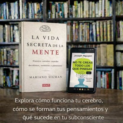📖 La Vida Secreta de la Mente + 🎁 E-book GRATIS + 🔖 2 Separadores + ✏️ 1 Resaltador