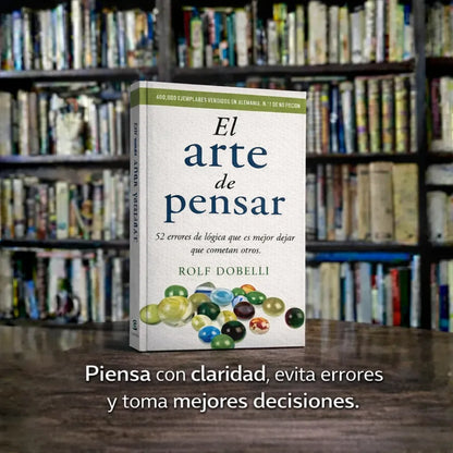 El arte de pensar 📘 + E-book GRATIS 🎁 + 2 separadores + 1 resaltador ✨