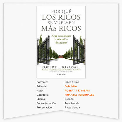 💸 OFERTA 2X1 📚 | Por Qué los Ricos se Vuelven Más Ricos + El Folleto del Millonario GRATIS 🎁 + 2 Separadores 🔖 + 1 Resaltador