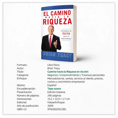 📘💰 Camino hacia la Riqueza en Acción + E-book El Poder de la Disciplina 🎁 | 2 Separadores + 1 Resaltador GRATIS 🚚✨