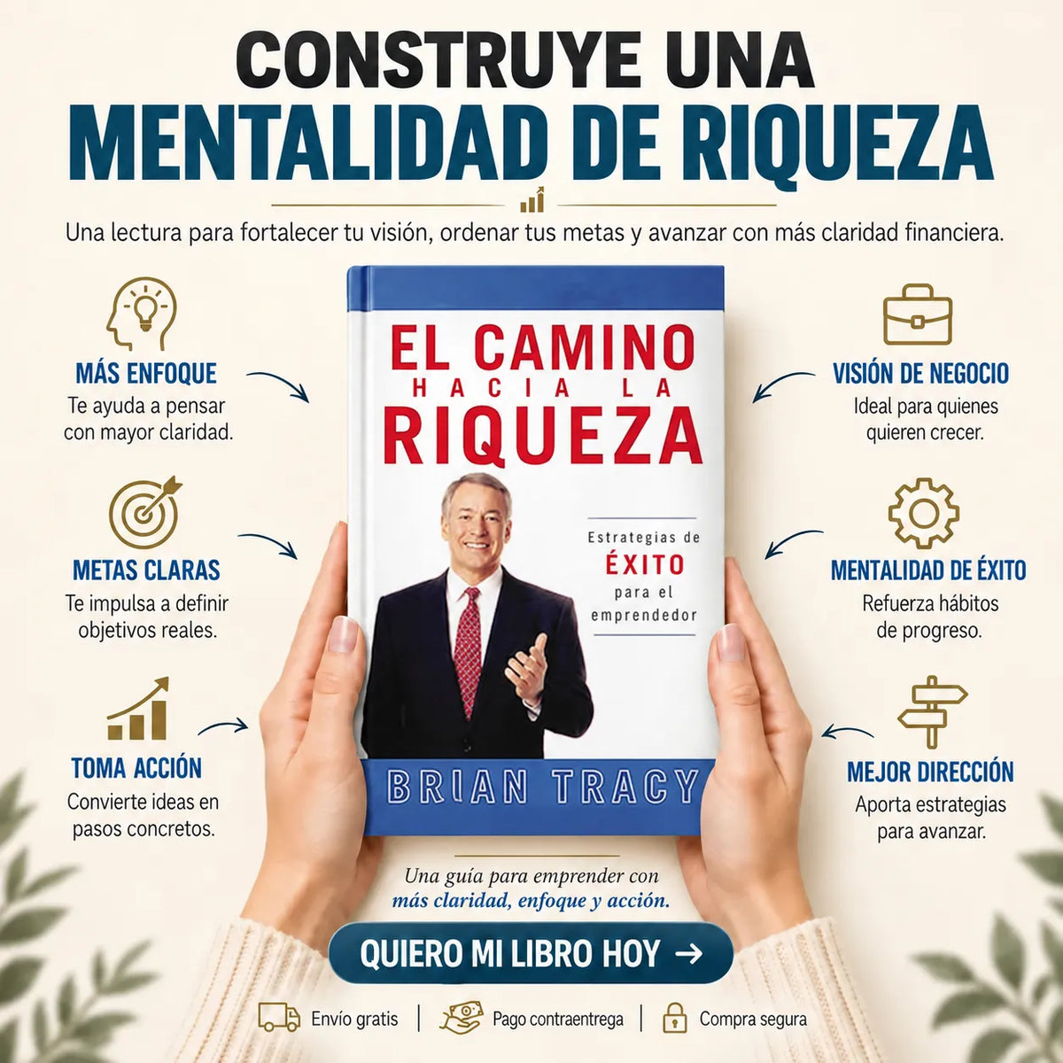 📘💰 Camino hacia la Riqueza en Acción + E-book El Poder de la Disciplina 🎁 | 2 Separadores + 1 Resaltador GRATIS 🚚✨