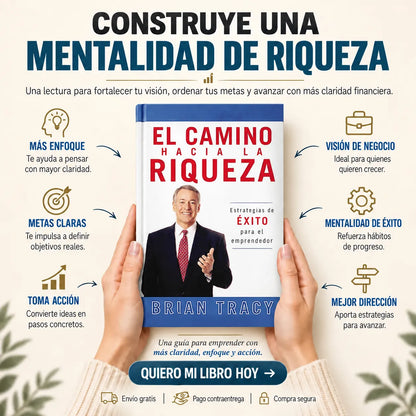 📘💰 Camino hacia la Riqueza en Acción + E-book El Poder de la Disciplina 🎁 | 2 Separadores + 1 Resaltador GRATIS 🚚✨