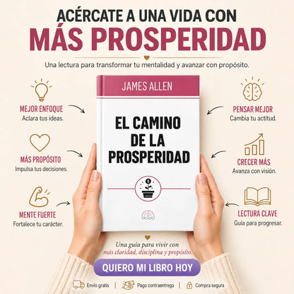 💰 EL CAMINO DE LA PROSPERIDAD ✨ | Libro + E-book 📲 + 2 Separadores + Resaltador 🎁