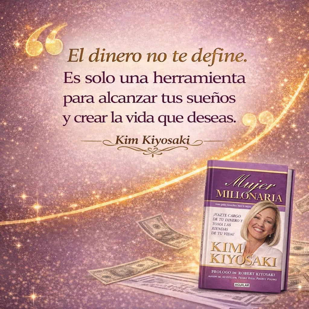 ✨💰 Mujer Millonaria: El Primer Paso a Tu Libertad Financiera 🎁📘 Incluye E-book Gratis “Lea y Hágase Próspero”