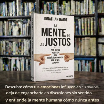 📘 La Mente de los Justos + E-Book GRATIS + 2 Separadores + Resaltador 🎁