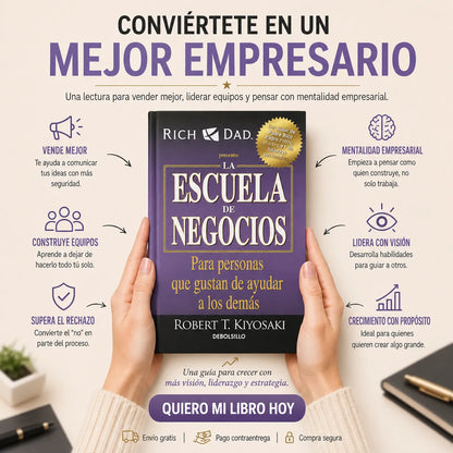 📚💼 LA ESCUELA DE NEGOCIOS + E-BOOK GRATIS + 2 SEPARADORES + 1 RESALTADOR 🎁🚀