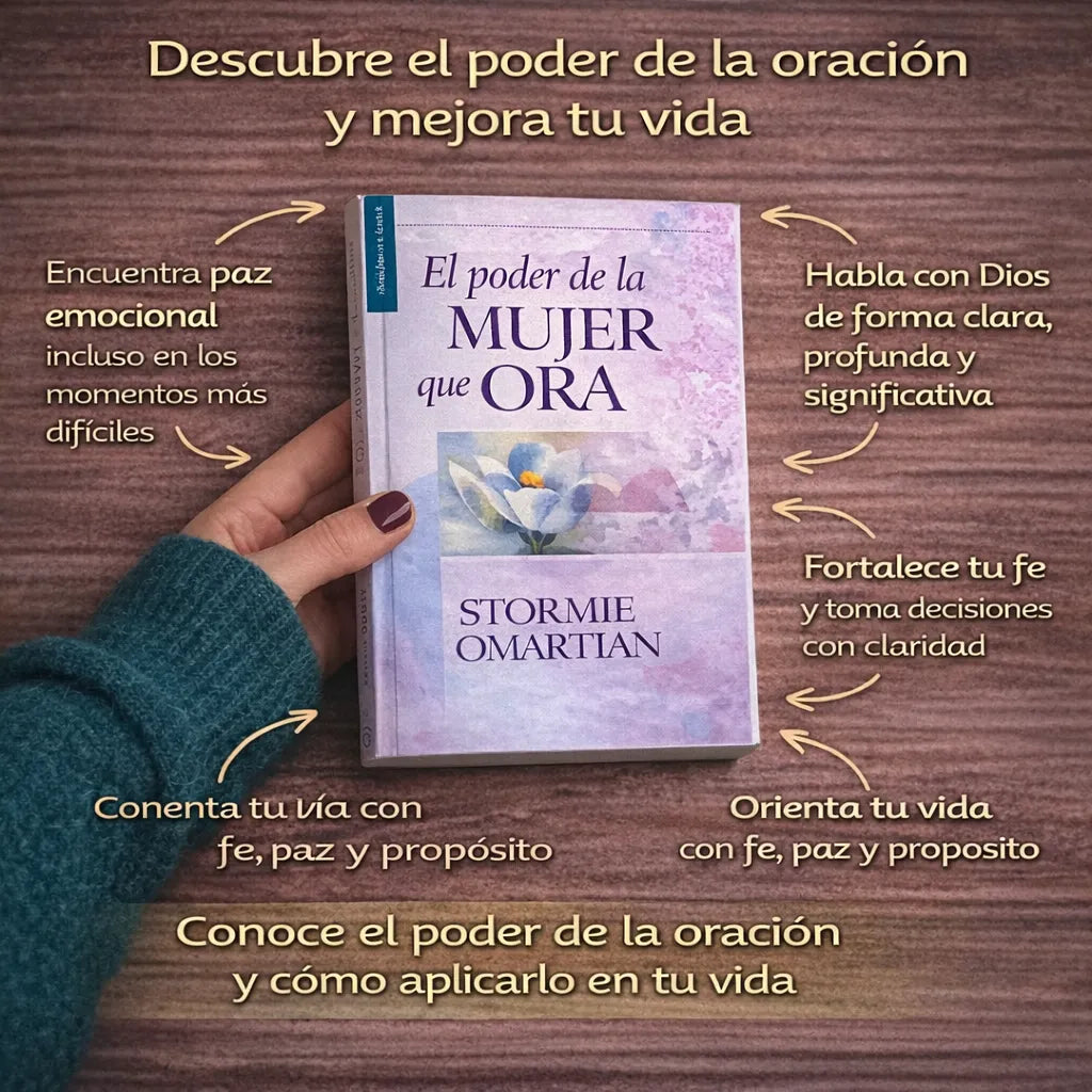 📖 El poder de una mujer que ora + 🎁 E-BOOK GRATIS + 2 Separadores + 1 Resaltador ✨
