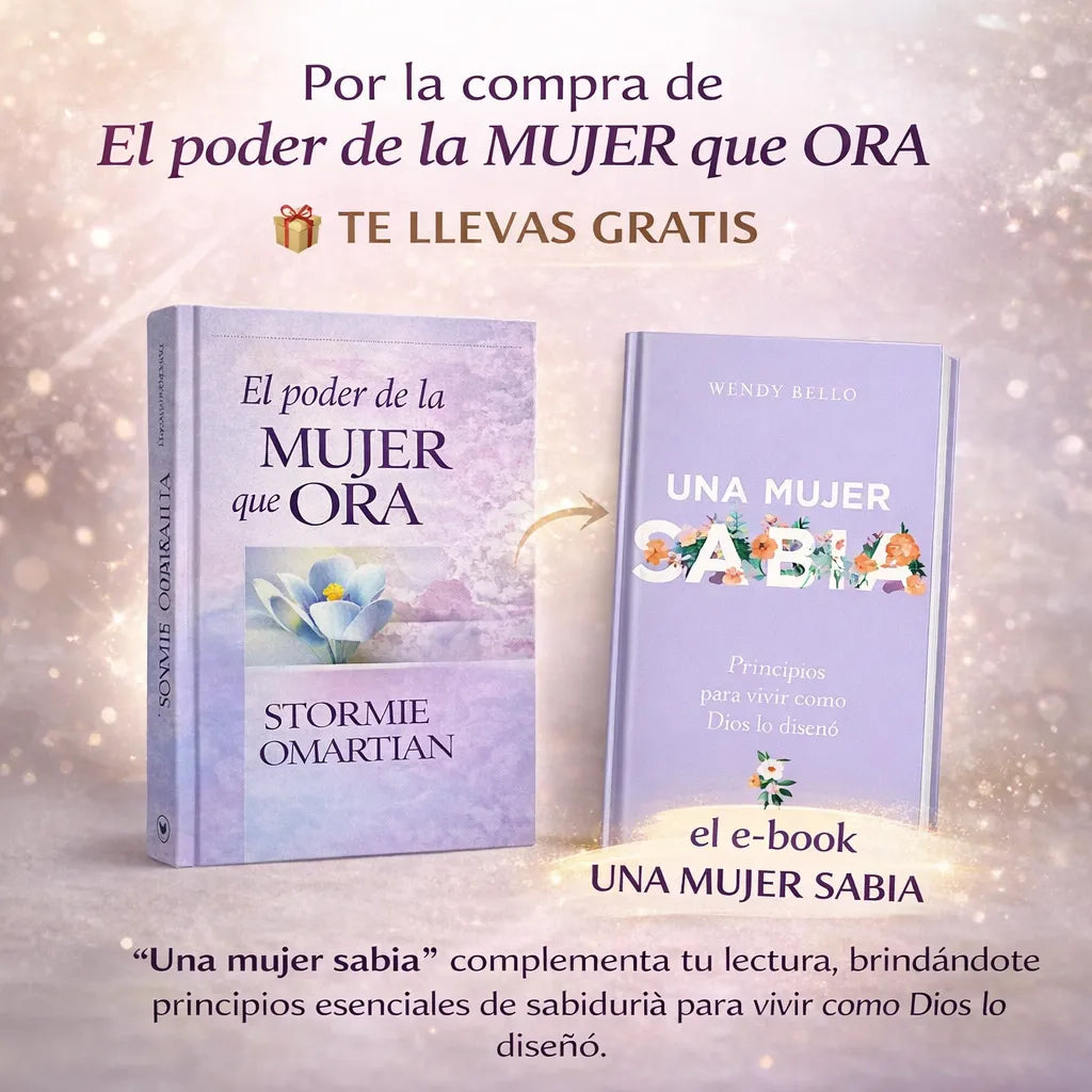 📖 El poder de una mujer que ora + 🎁 E-BOOK GRATIS + 2 Separadores + 1 Resaltador ✨