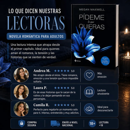 Pídeme lo que quieras 💙📖 | Llévate 2 separadores + 1 resaltador de regalo 🎁 + Envío Gratis 🚚