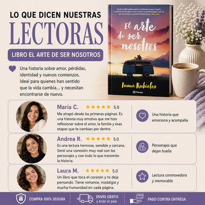 💖 El Arte de Ser Nosotros 📖 + E-BOOK GRATIS 🎁 + 2 Separadores 🔖 + 1 Resaltador ✨