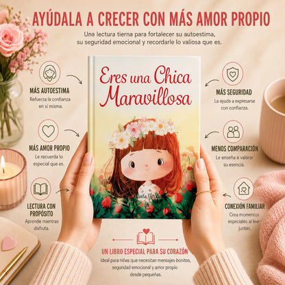 Eres una Chica Maravillosa 🌷 El Libro que Toda Niña Merece + 2 Separadores y 1 Resaltador de Regalo 🎁