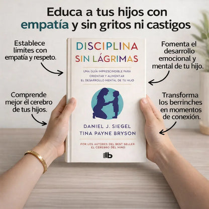 📘 Disciplina sin lágrimas + 📱 E-book Taller de Crianza GRATIS 🎁 + 🔖 2 Separadores + 🖊️ 1 Resaltador