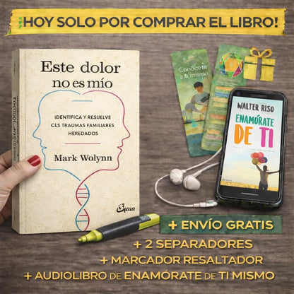 📘 Este dolor no es mío + 🎧 Audiolibro GRATIS + 📑 2 Separadores + 🖊 Marcador Resaltador