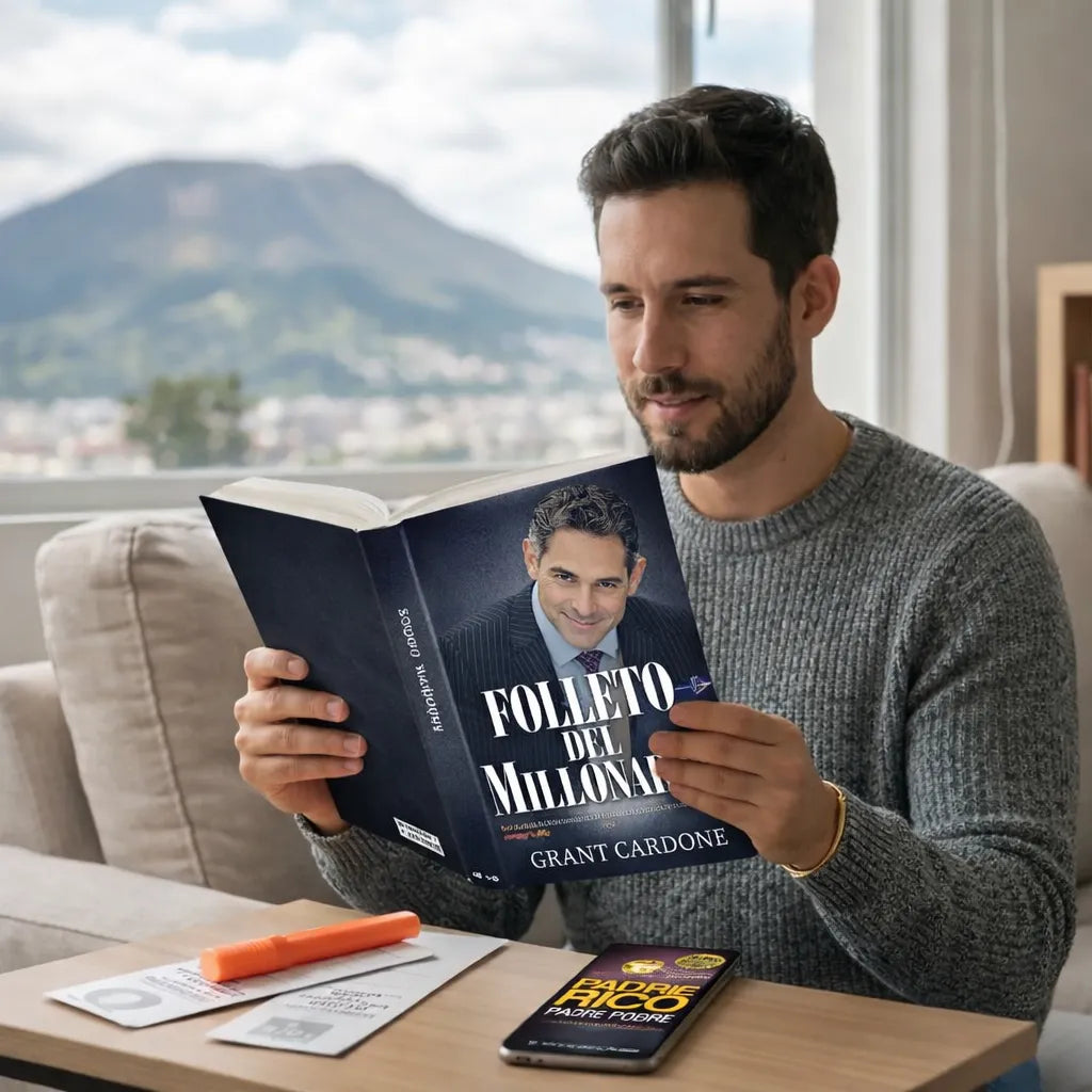 📘 Folleto del Millonario Libro físico + E-book GRATIS + 2 Separadores + Resaltador