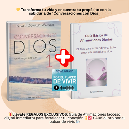💡 Deja de buscar: "Conversaciones con Dios" es la guía para tu propósito + [Guía de Afirmaciones] de Regalo. 🧭