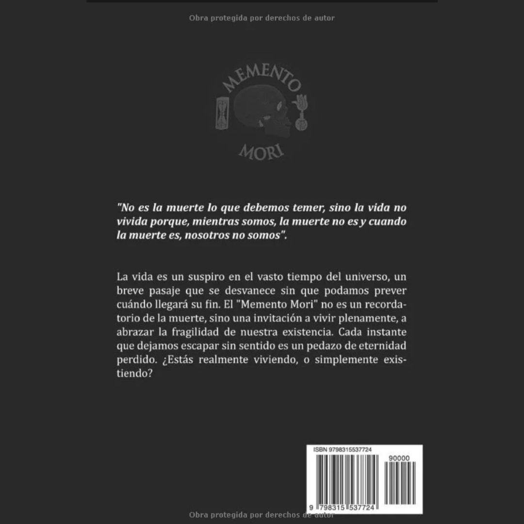 💀⏳ Memento Mori: El libro que te despierta a vivir hoy 🎁 Incluye GRATIS el ebook “Meditaciones” de Marco Aurelio