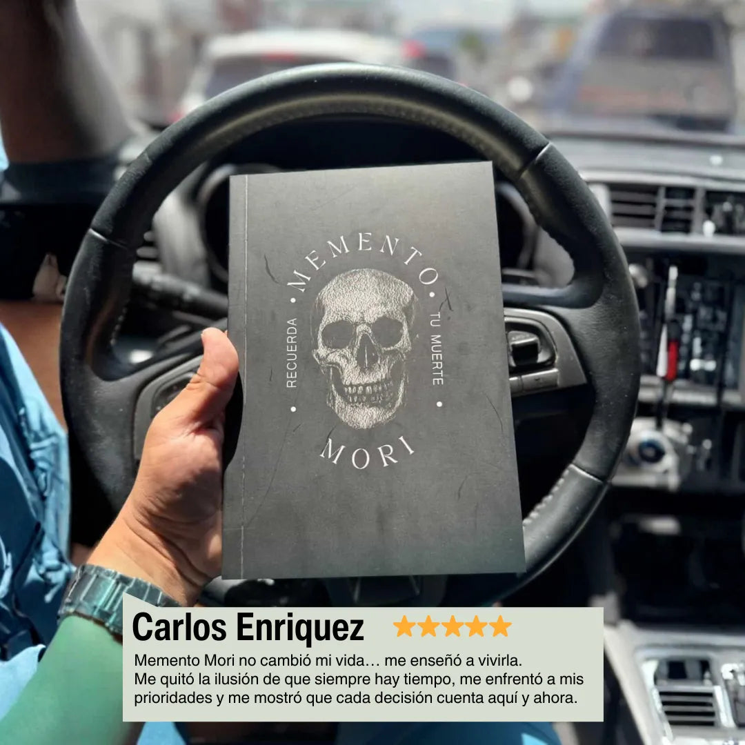 💀⏳ Memento Mori: El libro que te despierta a vivir hoy 🎁 Incluye GRATIS el ebook “Meditaciones” de Marco Aurelio