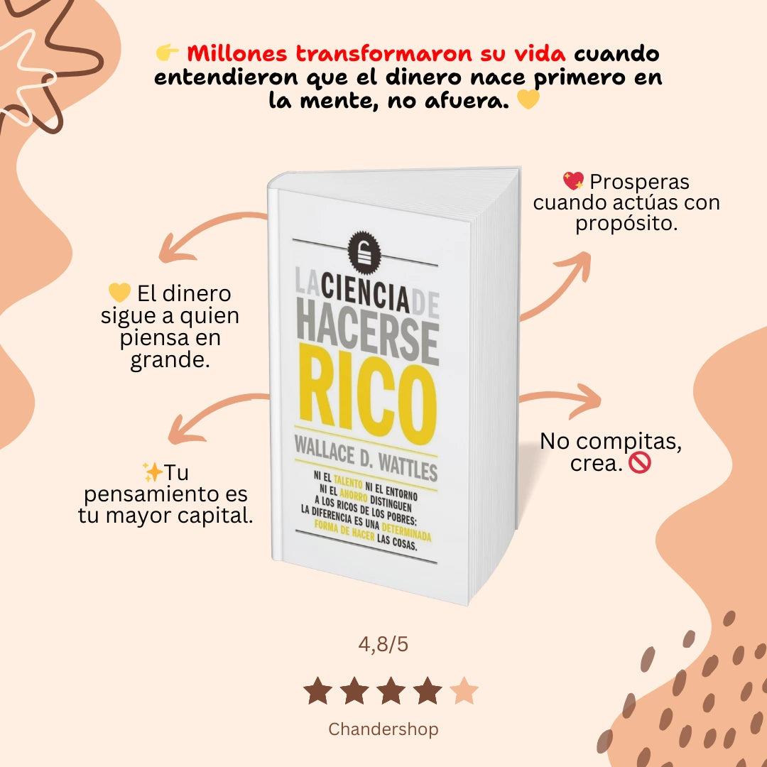 💥 LA CIENCIA DE HACERSE RICO: Descubre la Fórmula Exacta para Crear Abundancia. ¡GRATIS! Llévate 🎧 el Audiolibro Hábitos Atómicos.