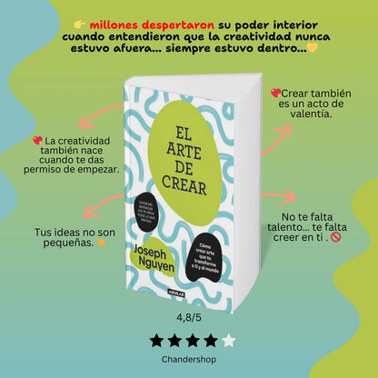 🔥 Transforma tu vida con El Arte de Crear  💛+ 2 REGALOS exclusivos: audiolibro y guía de afirmaciones 🎧✨