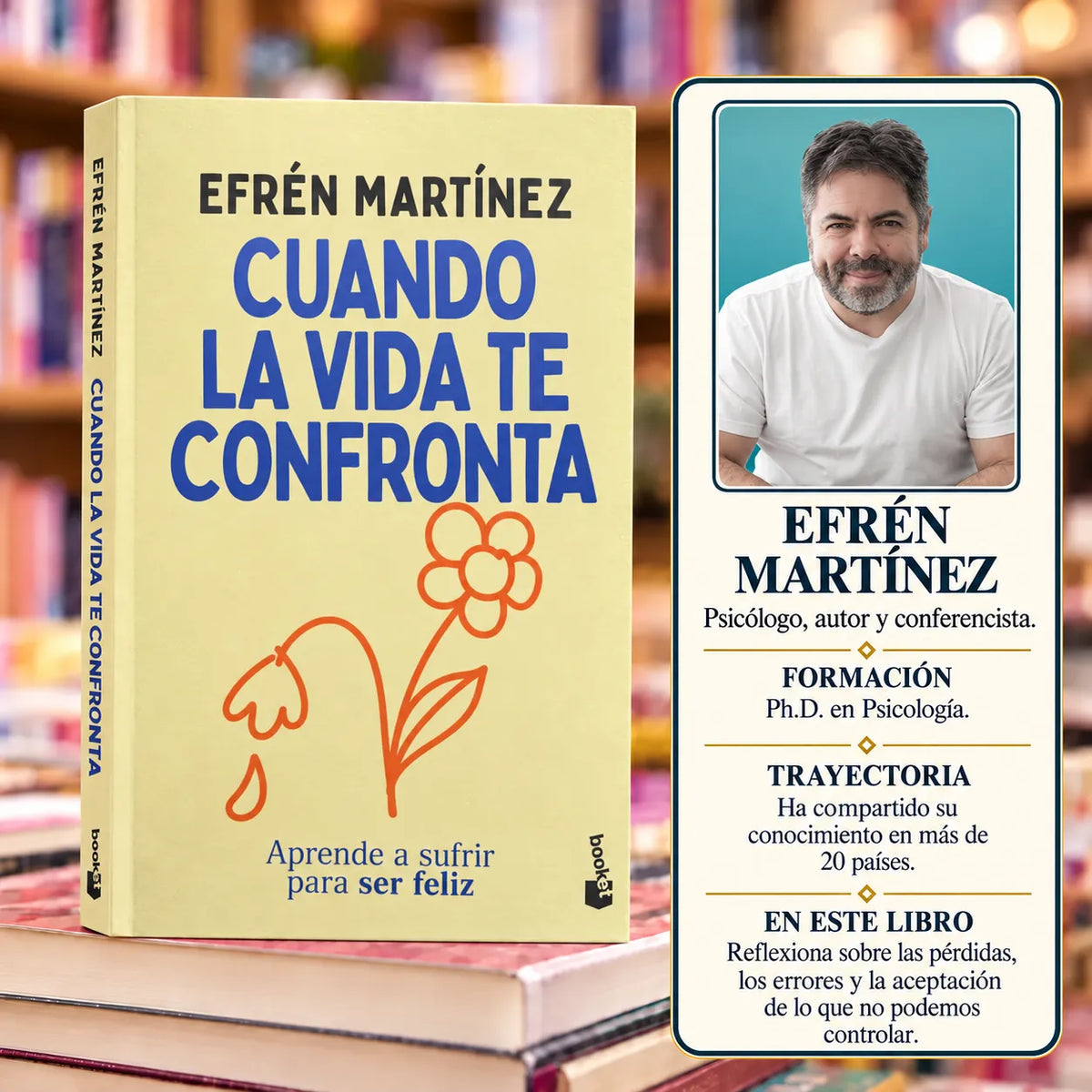 📖 Cuando la vida te confronta: encuentra sentido en los momentos difíciles ✨ + 🎁 E-book GRATIS + 2 separadores 🔖 + 1 resaltador 🖍️