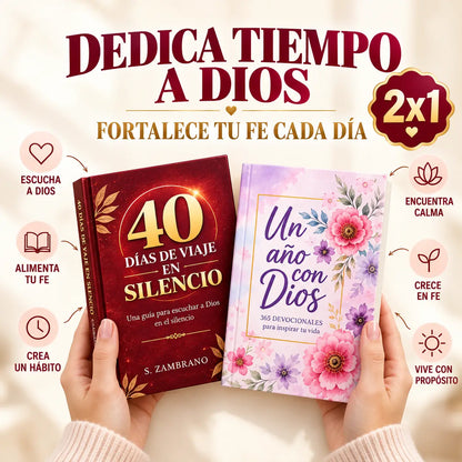 ✨📖 COMBO ESPECIAL: MÁS CERCA DE DIOS 💖