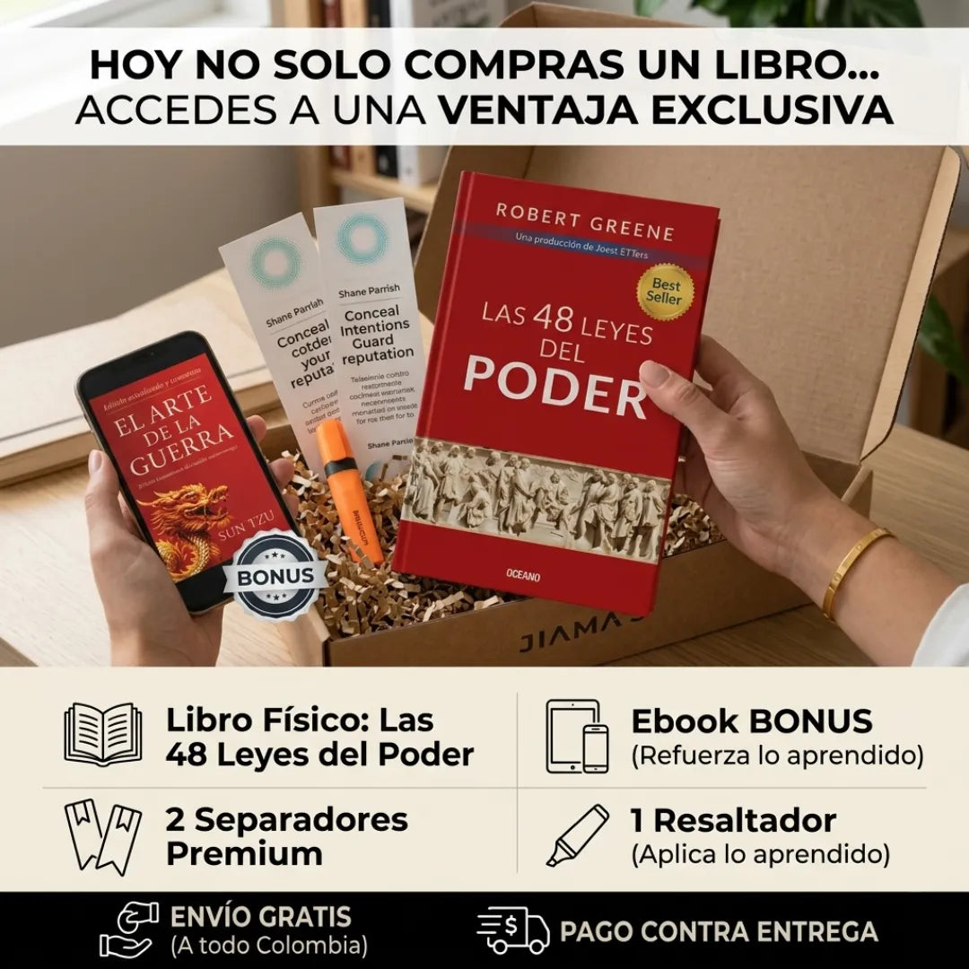 No es que no seas capaz… es que no conoces las reglas del poder 📕 Libro Fisico+ 🎁 EBOOK GRATIS + 🔖 2 Separadores + 🖊️ Resaltador