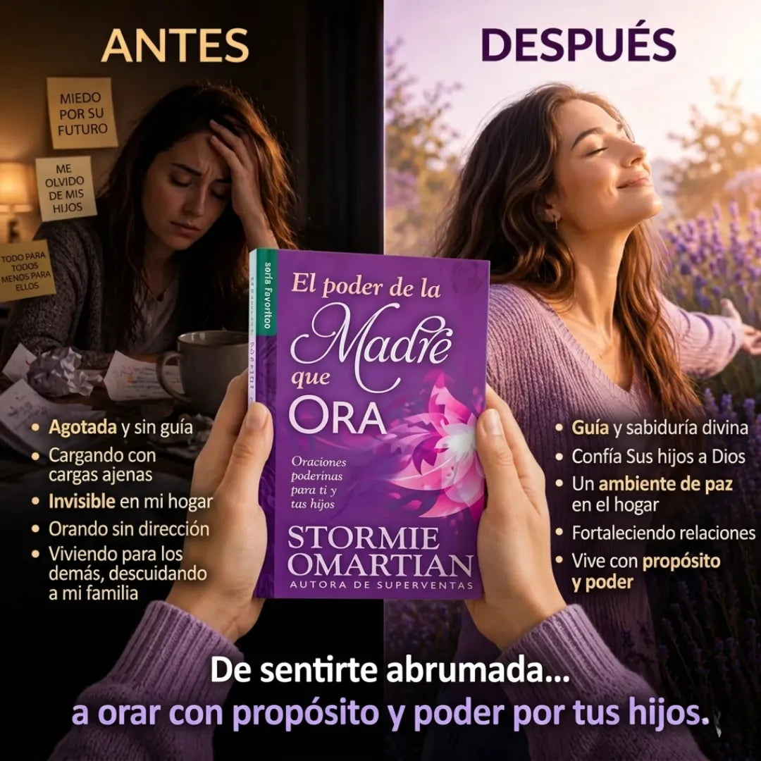 🎁 Oferta Exclusiva: Libro Madre que Ora + E-book GRATIS + Set de Estudio (Separadores y Resaltador) ✨