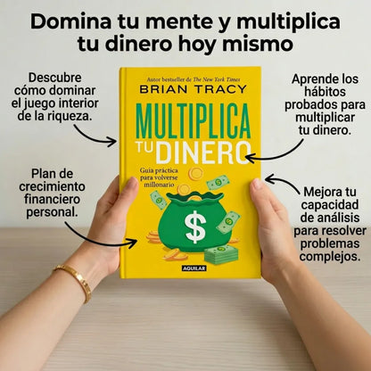 📚 Multiplica tu dinero Libro + E-book GRATIS + 2 separadores + 1 resaltador + Envío GRATIS 💰📚