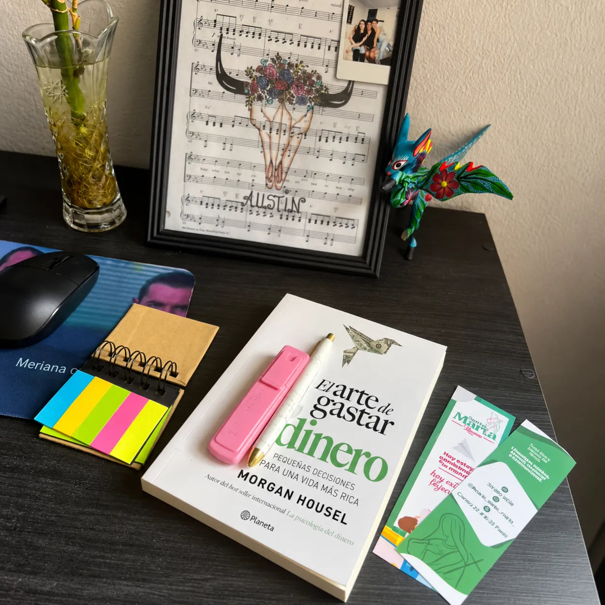 📚 El arte de gastar dinero ✨ Libro original + 🎁 GRATIS E-book, 2 separadores y 1 resaltador + libreta de notas adhesivas (Post-it),