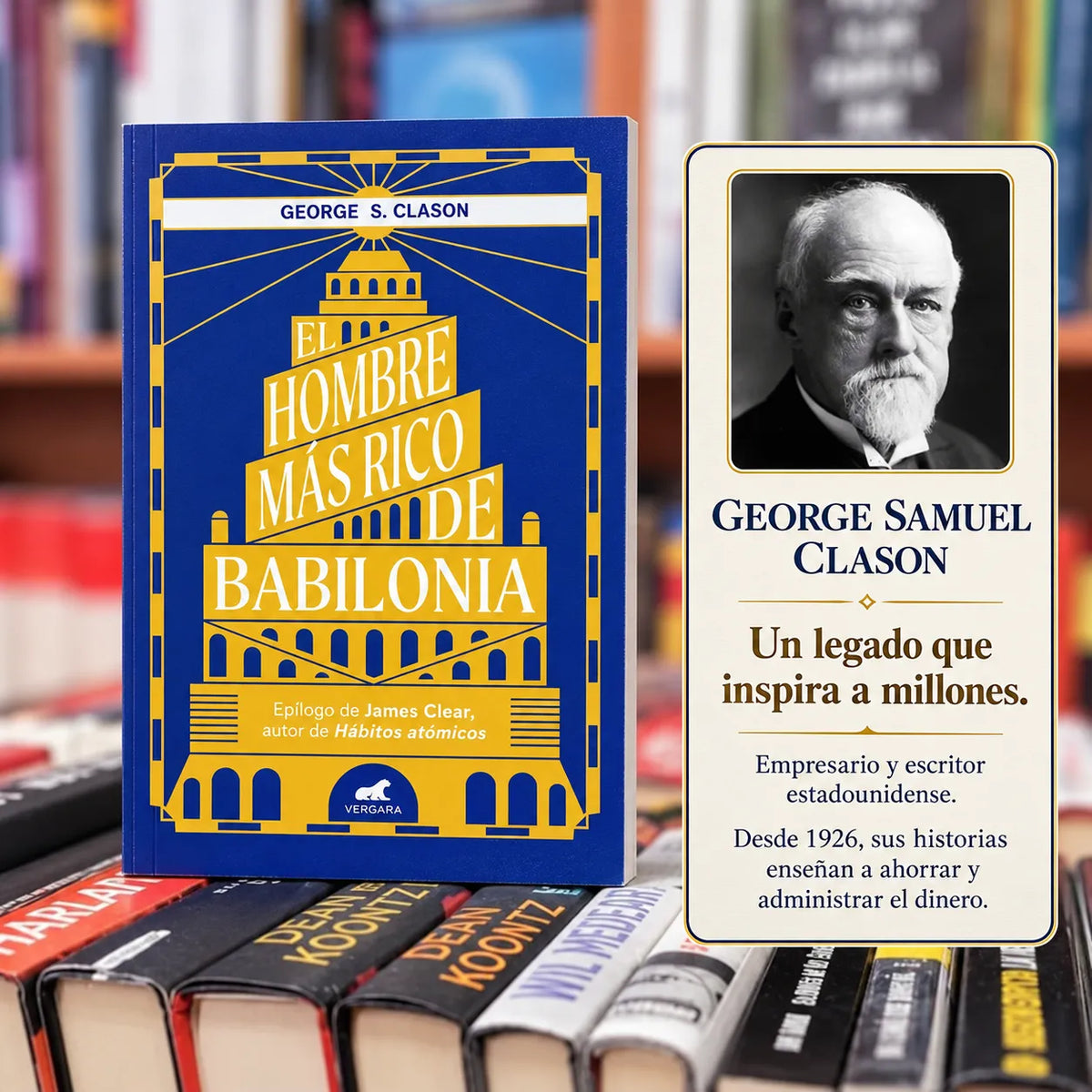 📘💰 El Hombre Más Rico de Babilonia ORIGINAL + 🎁 E-book La Psicología del Dinero + 2 separadores + resaltador + agenda de Post-it + lapicero 🚚