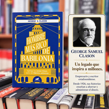 📘💰 El Hombre Más Rico de Babilonia ORIGINAL + 🎁 E-book La Psicología del Dinero + 2 separadores + resaltador + agenda de Post-it + lapicero 🚚