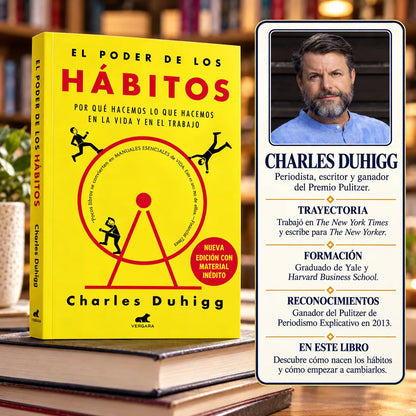 📚🔥EL PODER DE LOS HÁBITOS – Libro Físico 🎁 E-book GRATIS + 2 Separadores + 1 Resaltador✨