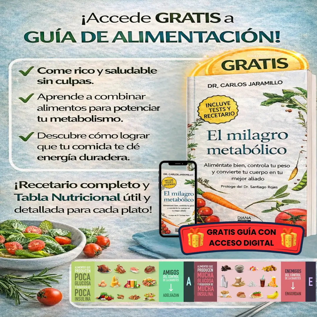 Metabolismo Ultra Poderoso (Libro Físico) — Método Práctico para Mejorar Tu vida en general. 😍