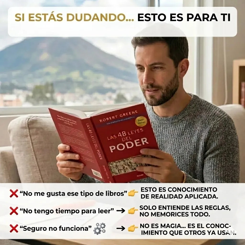 No es que no seas capaz… es que no conoces las reglas del poder 📕 Libro Fisico+ 🎁 EBOOK GRATIS + 🔖 2 Separadores + 🖊️ Resaltador
