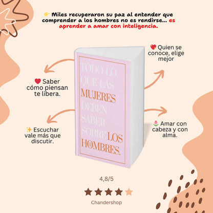 💖 “Todo lo que las mujeres deben saber sobre los hombres” + Guía de Afirmaciones de Regalo 💌